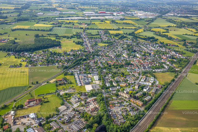 Hamm220601930 | Luftbild, Ortsteil Wiescherhöfen, Pelkum, Hamm, Ruhrgebiet, Nordrhein-Westfalen, Deutschland