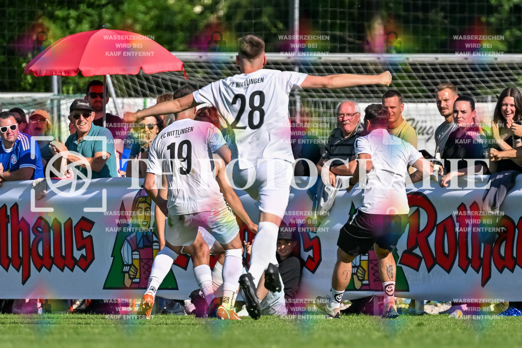GER, FC Zell - FC Wittlingen, Fussball, Rothaus Bezirkpokal, Finale, Saison 2024/2025, 29.05.2025 | GER, FC Zell - FC Wittlingen, Fussball, Rothaus Bezirkpokal, Finale, Saison 2024/2025, 29.05.2025Foto: TH Fotografie/Thomas Hess