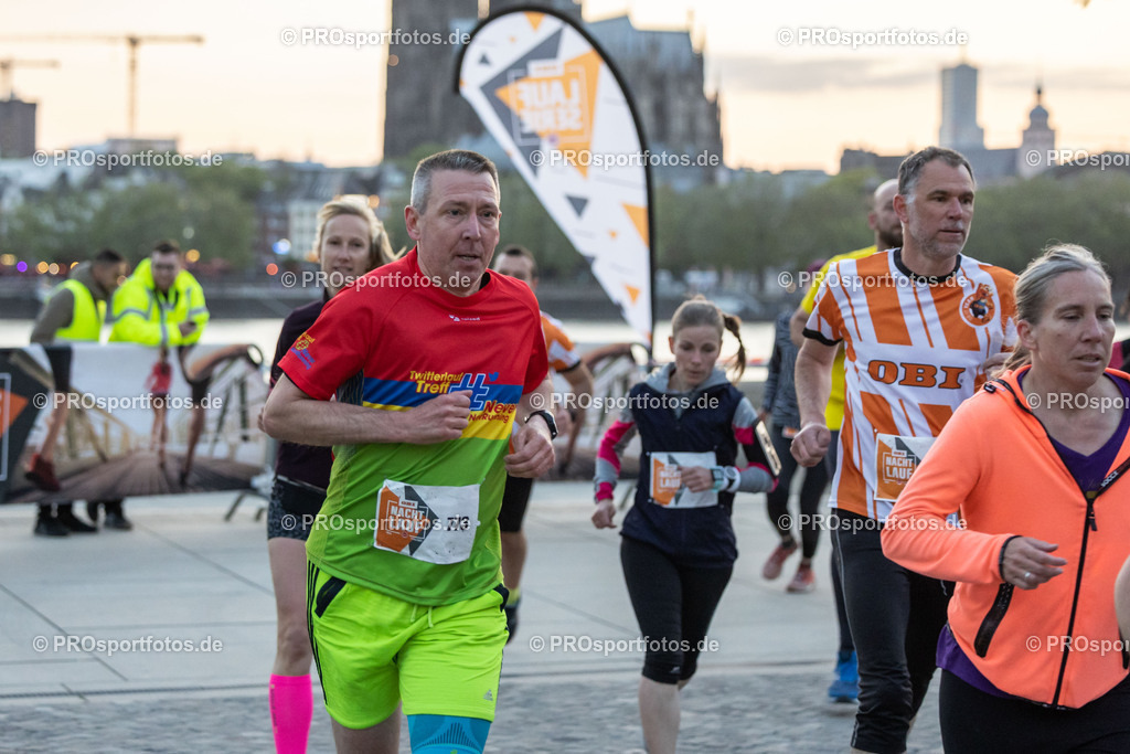 16. OBI Nachtlauf des ASV Koeln; Koeln, 17.05.23 | Impressionen vom 16. OBI Nachtlauf des ASV Koeln am 17.05.23 an Rheinpromenade und Tanzbrunnen in Koeln (Deutschland). Foto: BEAUTIFUL SPORTS/Ulrich Fassbender