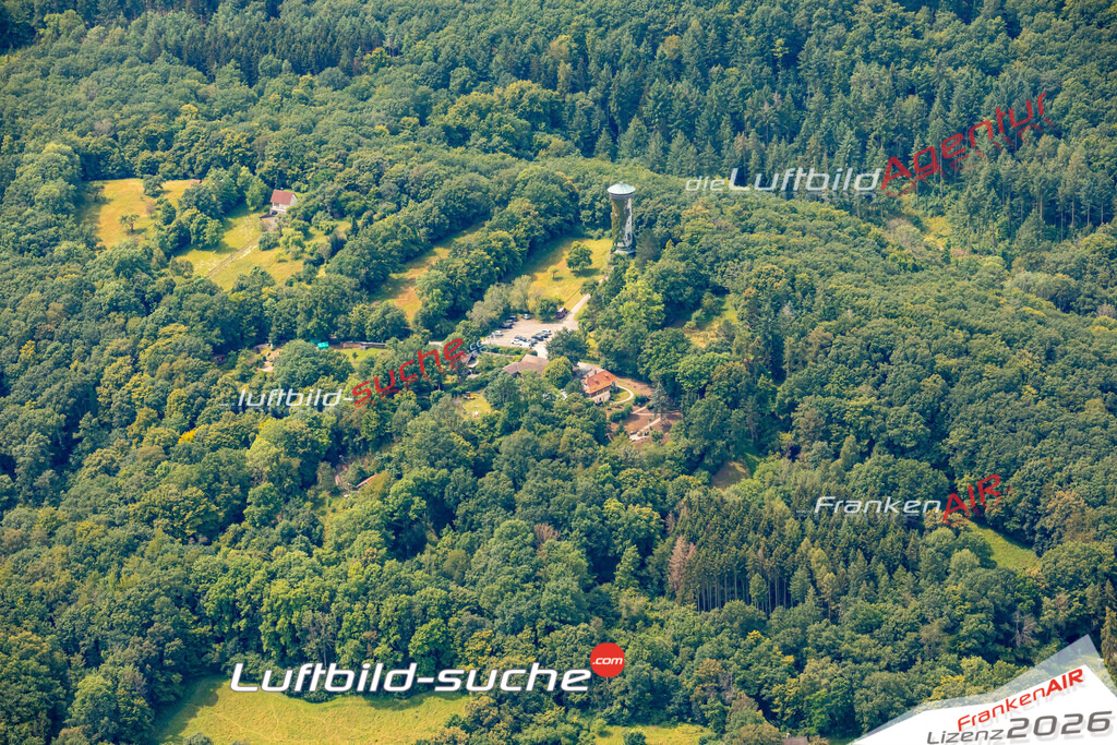 Das Luftbild zeigt :  Bad Rodach - Die Luftaufnahme wurde 2024 vom UL-Flugzeug aus erstellt ( keine Drohne ) - Hochauflösende Luftaufnahme - Für grossformatige Ausdrucke geeignet. Die Geschenkidee !Mit Lizenz und Bildrechte bestellbar