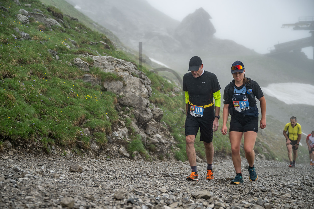 20240707_DB15407 | Nebelhorn-Berglauf 2024 am 07.07.2024  in Oberstdorf. (Foto: Dominik Berchtold)B-AL SPO
