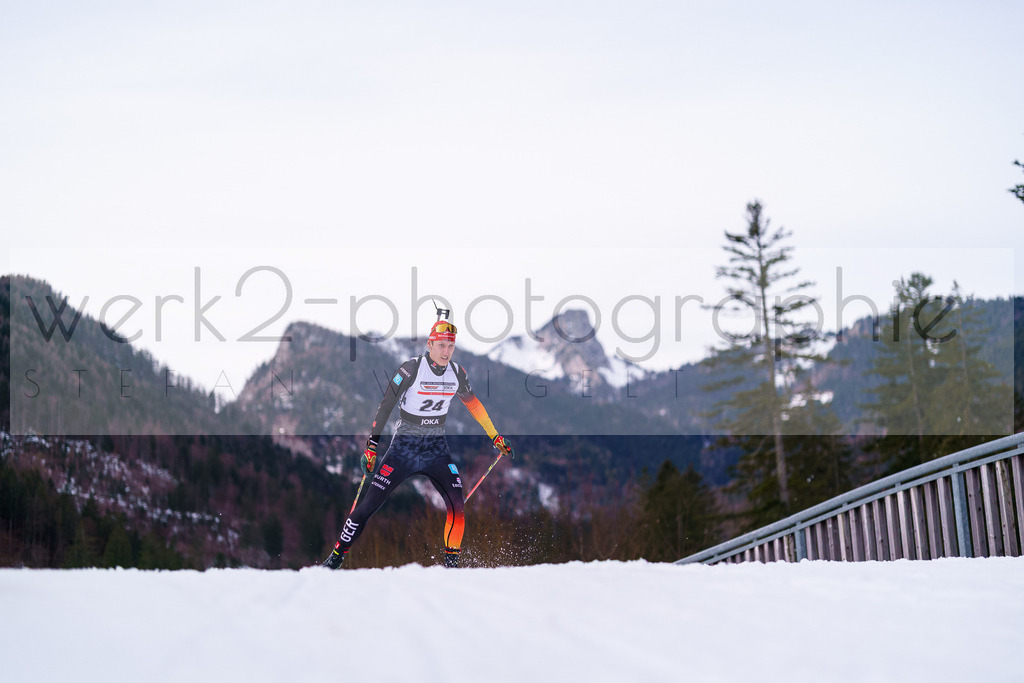 DP Ruhpolding | 4. DSV JOKA Deutschlandpokal Biathlon in der Chiemgau Arena Ruhpolding am 24. bis 26. Januar 2025