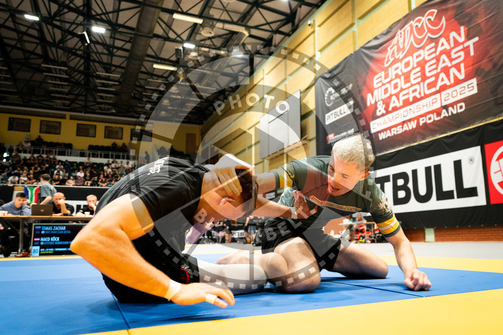 20250906PBB3581 | Fighters compete during the ADCC European Trials  competition in Warsaw, Poland, on September 6, 2025.