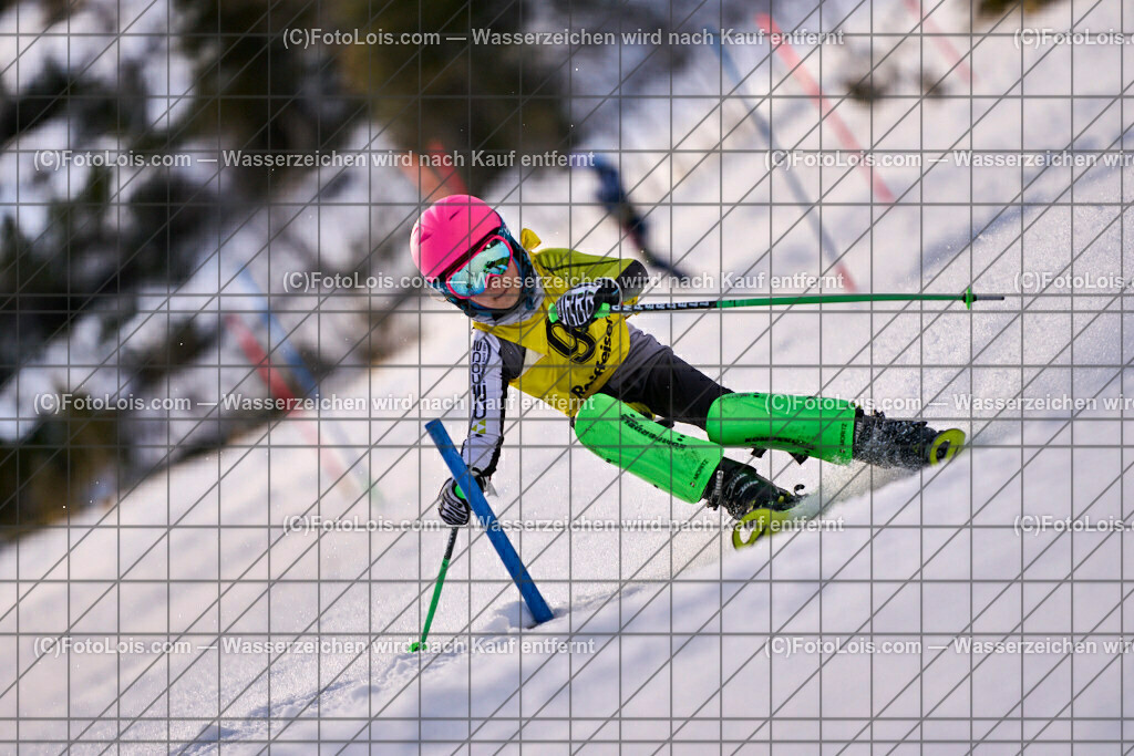 ALP8419_NOe-Kinder-LM_SL-II_Hochkar_Fischhuber Flora | (C)FotoLois.com, Alois Spandl. NÖ Kinder-Landesmeisterschaft, SLALOM im Draxlerloch am Hochkar, zweiter Lauf, So 18. Februar 2024.
