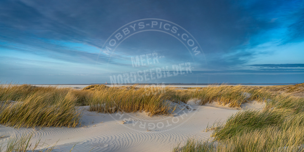 Leuchtturm hinter Dünen | Hungerhamm mit Leuchtturm