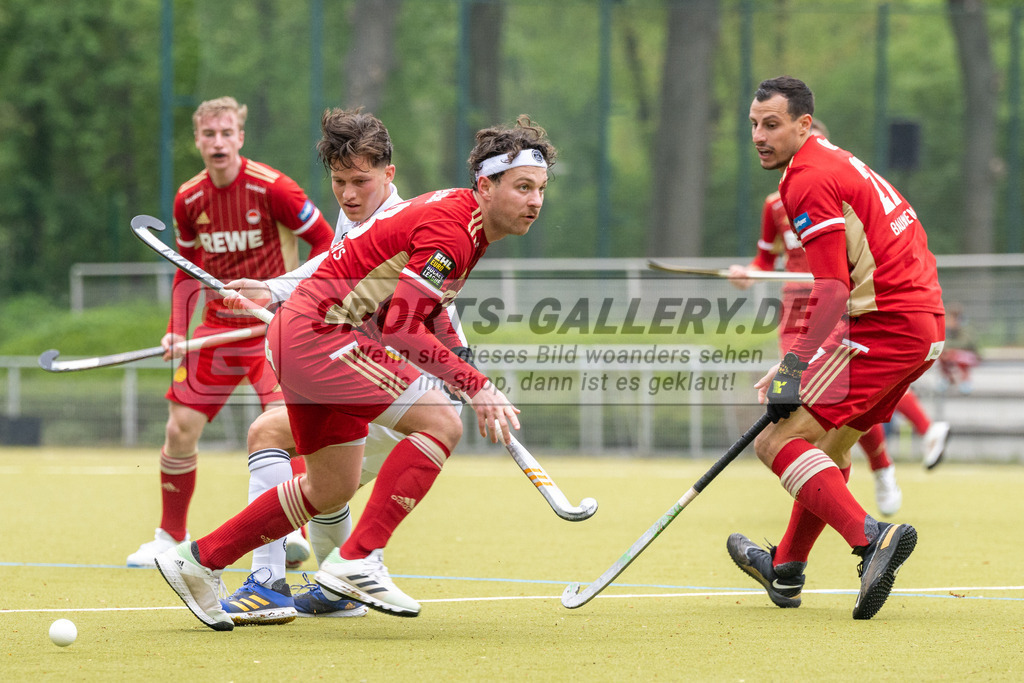 SFE_20230429_0045 | 1. Bundesliga Hockey Herren Rot-Weiss Köln - Crefelder HTC am 29.04.2023 in Köln (KTHC Stadion Rot-Weiss Köln Tennis and Hockey Club), Photo: Stephan Fehrmann 2023 (Sports-Gallery)