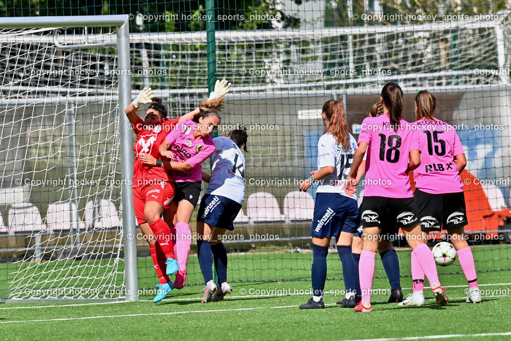 Liwodruck Carinthians Hornets vs. SV Weikersdorf 11.9.2022 | #1 Laura Kögler, #14 Nicole Dominique Gatternig, #14 Daniela Fazekas, #15 Sophia Schlager, #18 Laura Therese Kert, #15 Marie Sophie Klocker