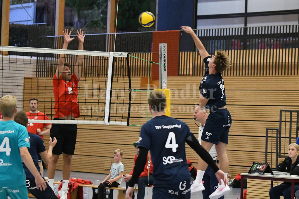 TSV 1861 Deggendorf : MTV München II | Nicolas Schmidt (TSV Deggendorf Volleyball  #10) - Realisiert mit Pictrs.com