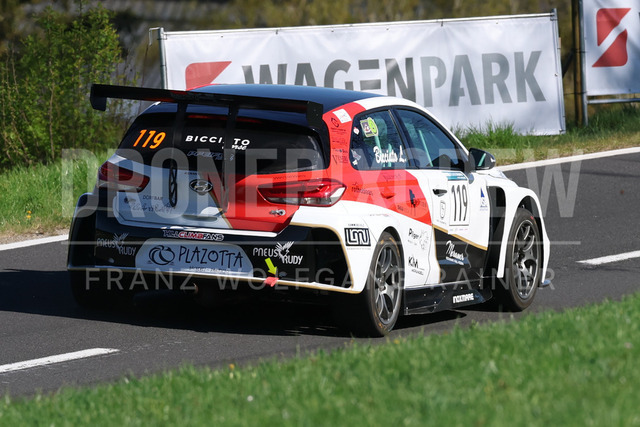 FIA European Hill Climb Championship – Rechberg 2026    | FIA European Hill Climb Championship at Rechberg, held from 24 to 26 April 2026 near Tulwitz, Styria, Austria. The image shows Lukas BICCIATO (ITA) Hyundai i30 N TCR.     