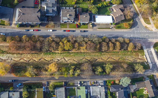 Herne221101295oestlich-2 | Luftbild, Baustelle Ostbach neben dem Hölkeskampring und Unterführung Mont-Cenis-Straße, Sodingen, Herne, Ruhrgebiet, Nordrhein-Westfalen, Deutschland