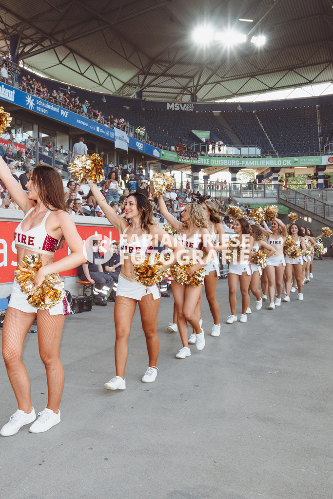 GER Rhein Fire vs. Alpine Rams, American Football, AFLE, Saison 2026, 01.08.2026 | GER Rhein Fire vs. Alpine Rams, American Football, AFLE, Saison 2026, 01.08.2026Foto: Eibner-Pressefoto/Fabian Friese - Realisiert mit Pictrs.com