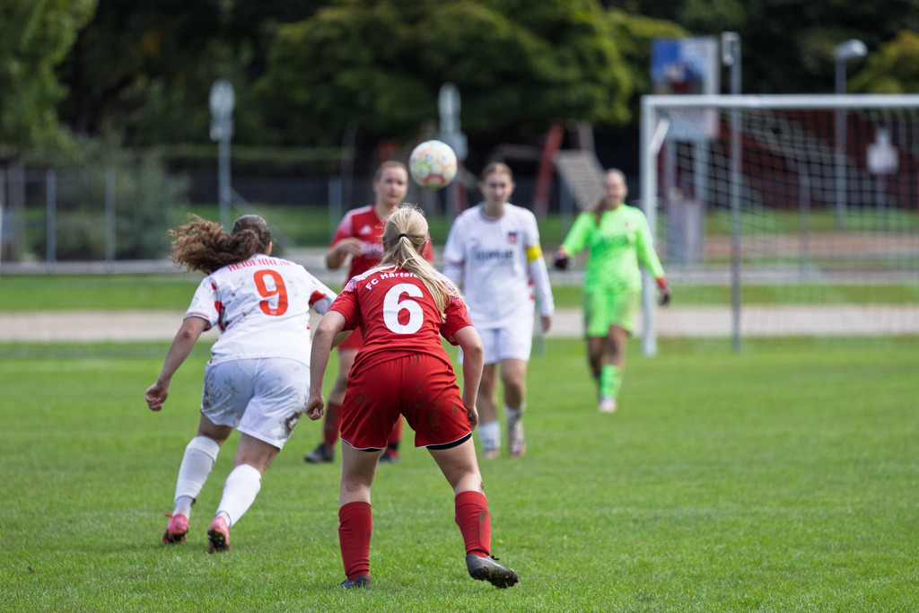 HÄRFCH_250914_1222 | FC Härtsfeld 03 vs. 1.FC Heidenheim 1846 II, Fußball, Frauen, Bezirksliga, 2025/2026, 1. Spieltag, 14.09.2025 in Dischingen(Foto: Michael Bulling) - Realisiert mit Pictrs.com