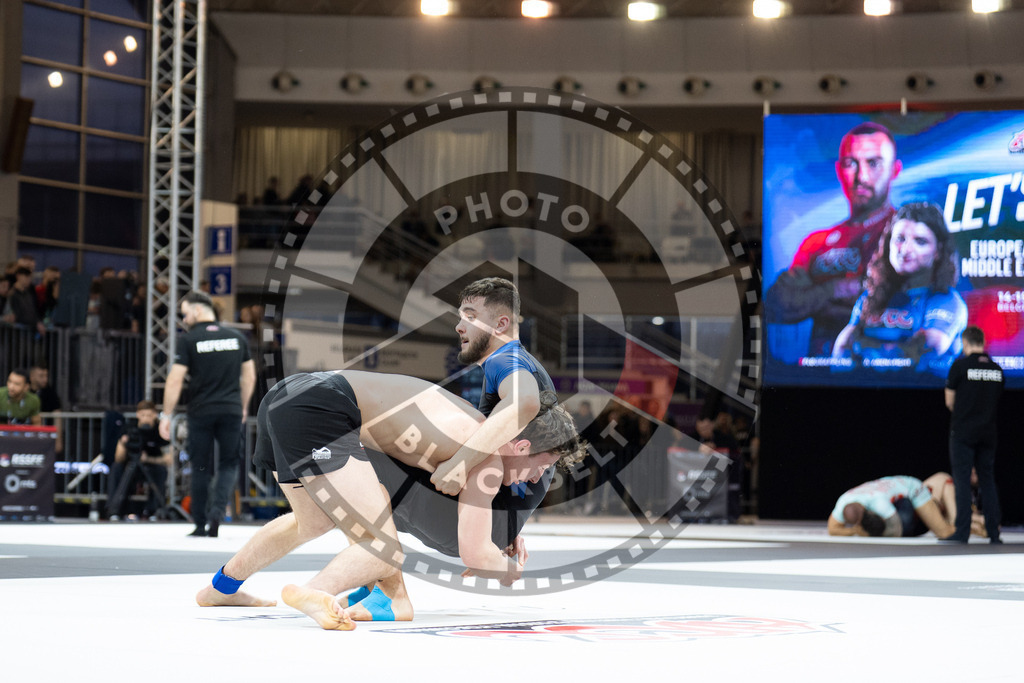 20260214PBB0745 | Fighters compete during the ADCC European Trials  competition day 1 in Belgrade, Serbia, on February 14, 2026.