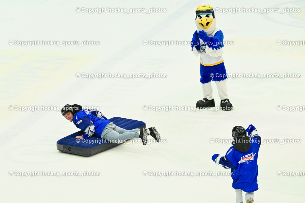 EC IDM WÄRMEPUMPEN VSV vs. Steinbach Black Wings Linz | Racers Pausenspiel, EC IDM WÄRMEPUMPEN VSV vs. Steinbach Black Wings Linz, EC IDM WÄRMEPUMPEN VSV vs. Steinbach Black Wings Linz am 28.11.2025 in Villach (Stadthalle Villach), Austria, (Photo by Bernd Stefan)