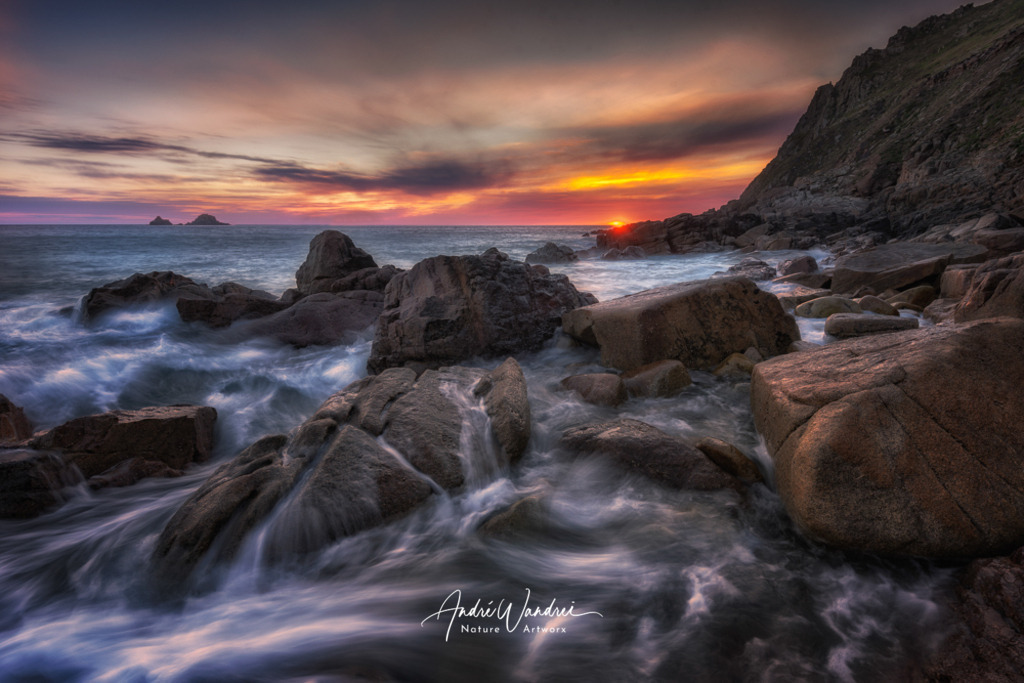 Abendstimmung am Meer | Andre Wandrei - Nature Artworx - Realisiert mit Pictrs.com