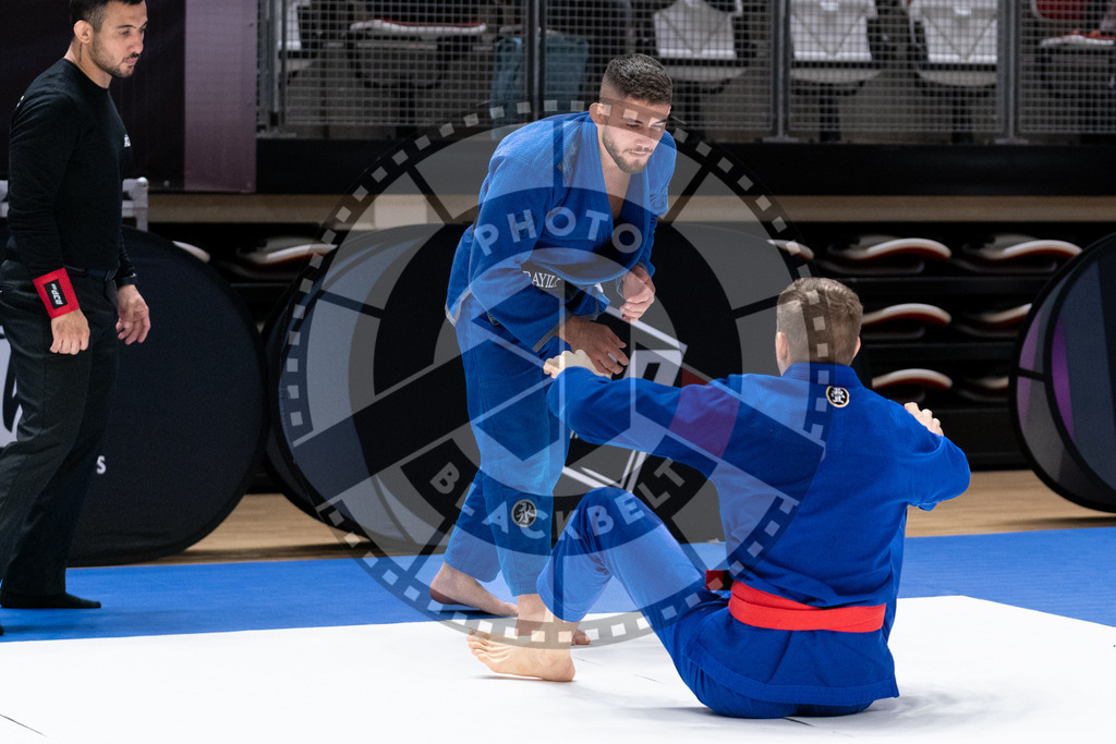 20241012PBB4315 | Athletes compete during the AJP Tour Europe Continental Jiu-Jitsu Professional Championship on October 12, 2024 in Almere near Amsterdam, Netherlands. © Chiara Dazi / photoblackbelt