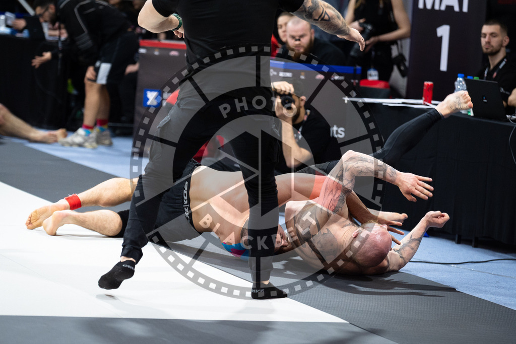 20260215PBB1008 | Fighters compete during the ADCC European Trials competition day 2 in Belgrade, Serbia, on February 15, 2026.