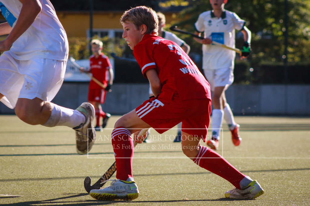 MU14 FINALE Westdeutsche Meisterschaft  Rot-Weiß Köln - HTC Uhlenhorst Mülheim 24.09.23 Düsseldorf-134 | lanaschraderfotografie - Realisiert mit Pictrs.com