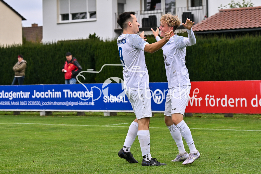 BC Aichach - TSV Inchenhofen | Jubel nach 1-0 / Aichach 7