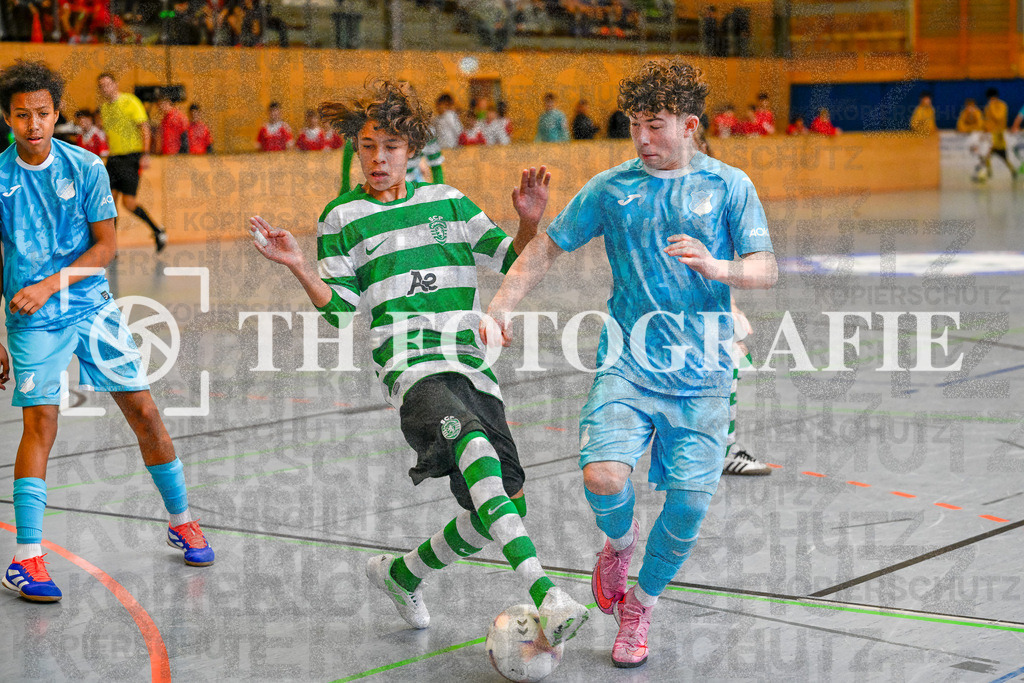 GER, Sporting - TSG Hoffenheim, Fussball, U14 Hallenturnier, PS-Immo-Cup 2026, 18.01.2026 | Sporting, TSG Hoffenhiem