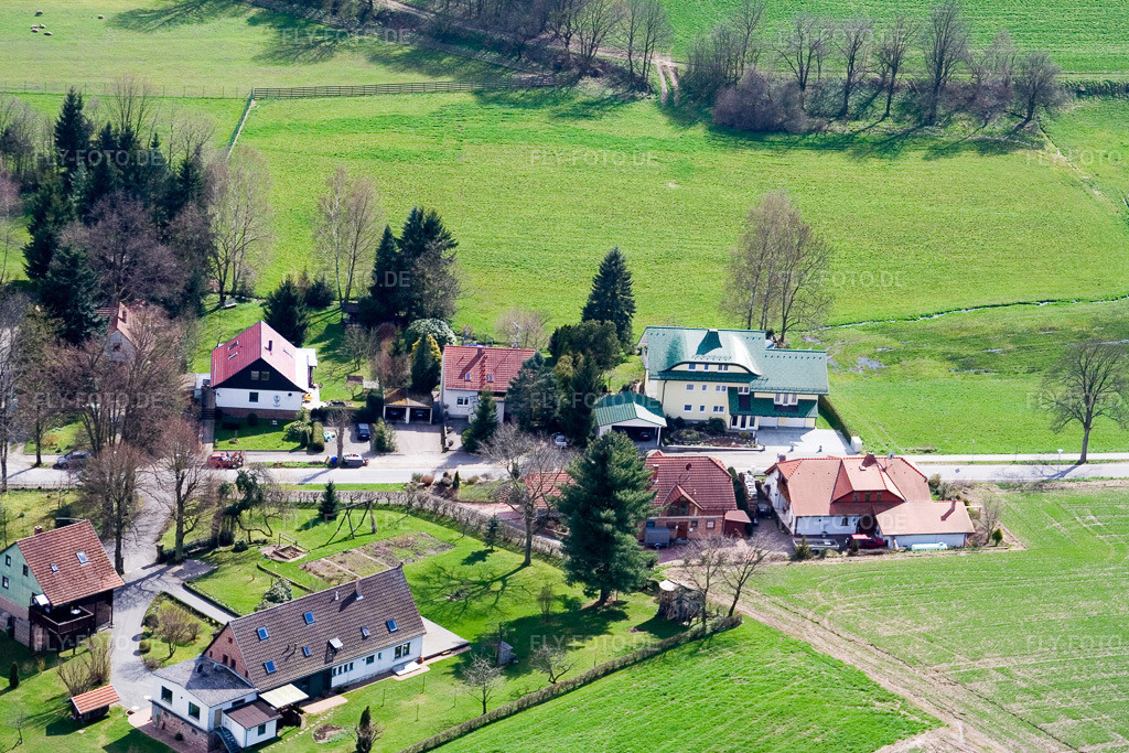 Luftbild: Affolterbach im Ortsteil Wahlen in Grasellenbach im Bundesland Hessen in Deutschland. Foto: IMG_10392.jpg vom 20.04.2008 durch Werner Riehm/FLY-FOTO.de