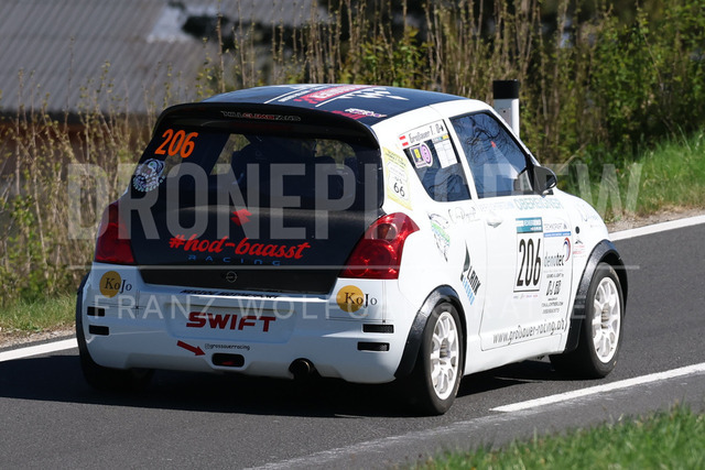 FIA European Hill Climb Championship – Rechberg 2026    | FIA European Hill Climb Championship at Rechberg, held from 24 to 26 April 2026 near Tulwitz, Styria, Austria. The image shows Thomas GROSSAUER (AUT) Suzuki Swift Sport.     