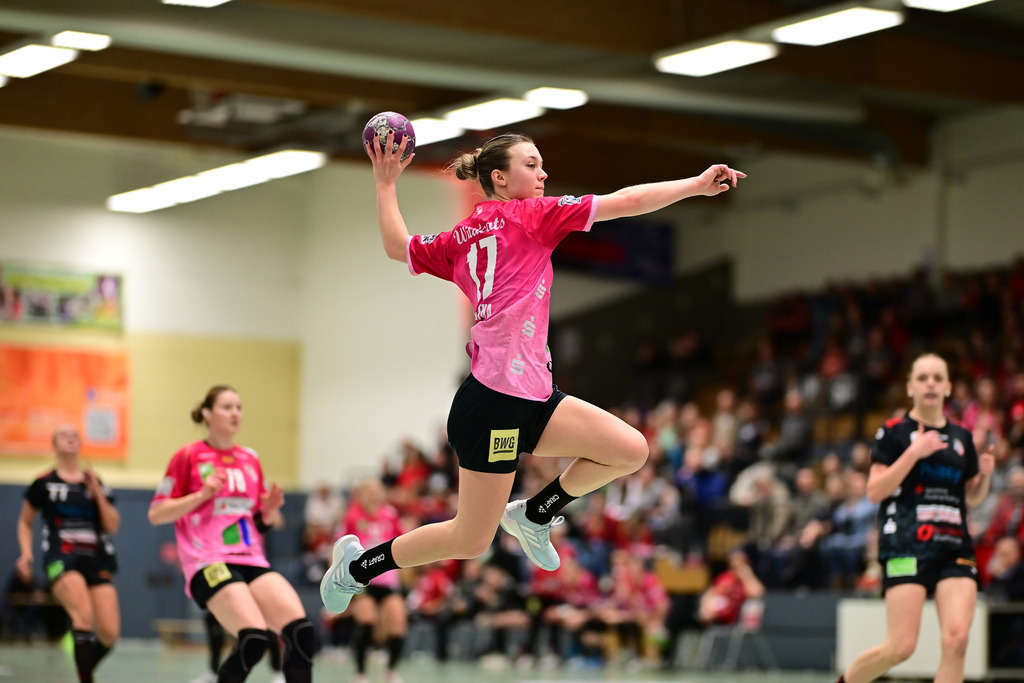 Handball I Frauen I Saison 2024-2025 I 2. HBF I 16. Spieltag I HL Buchholz 08-Rosengarten - SV Union Halle-Neustadt | Der Sportfotograf. - Realisiert mit Pictrs.com