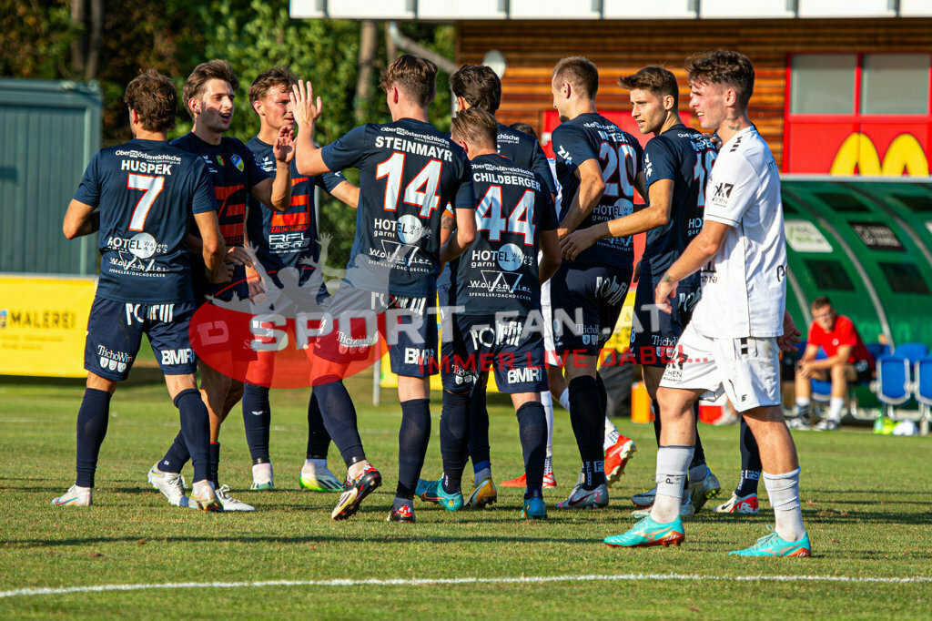 ASK Klagenfurt - SV Wallern, Regionalliga Mitte |  ASK Klagenfurt - SV Wallern am 26.08.2023 in Klagenfurt
(ASK Sportzentrum Fischl), Austria, (Photo by Ernst Krawagner sport-fan.at) - Realisiert mit Pictrs.com