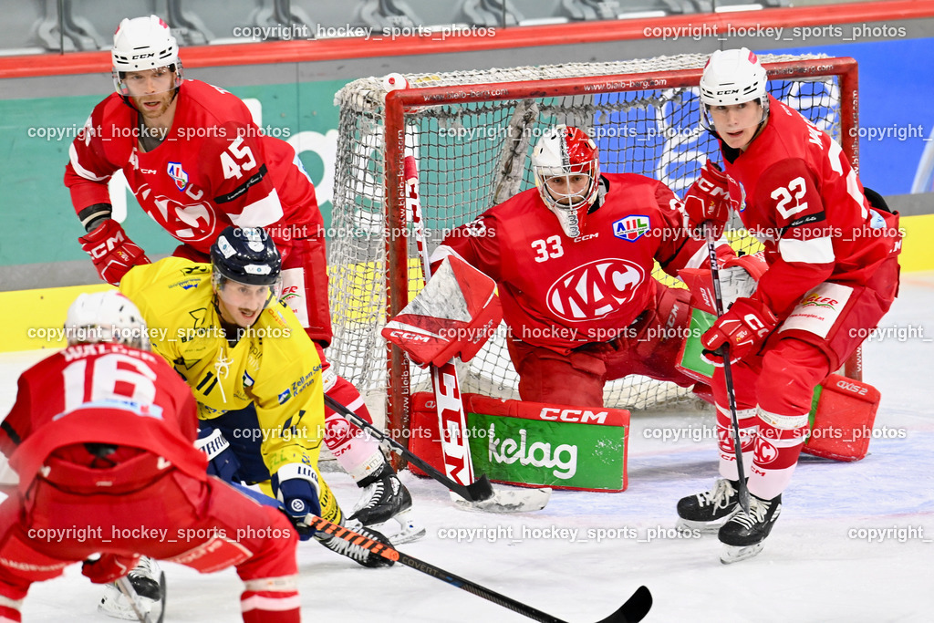 EK Zeller Eisbären vs. EC KAC Future Team 5.11.2022 | #11 Ban Daniel, #22 Waschnig Lukas, #33 Vorauer Florian, #45 Tavzelj Andrej