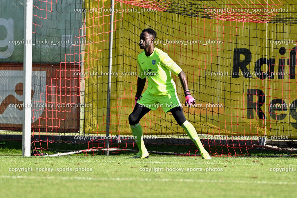 ATUS Nötsch vs. Thal Assling | #99 Ayotunde Ezekiel Ikuepamitan Thal Assling, ATUS Nötsch vs. Thal Assling, ATUS Nötsch vs. Thal Assling am 31.08.2025 in Nötsch (Dobratsch Arena), Austria, (Photo by Bernd Stefan)