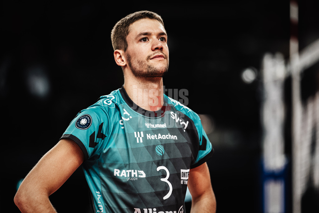 Volleyball | Herren | Saison 2025/2026 | 1. Volleyball Bundesliga Männer | DVV Pokal Halbfinale | SVG Lüneburg vs. SWD powervolleys Düren | 16.12.2025 | Joris Berkhout (#3, SWD powervolleys Düren)