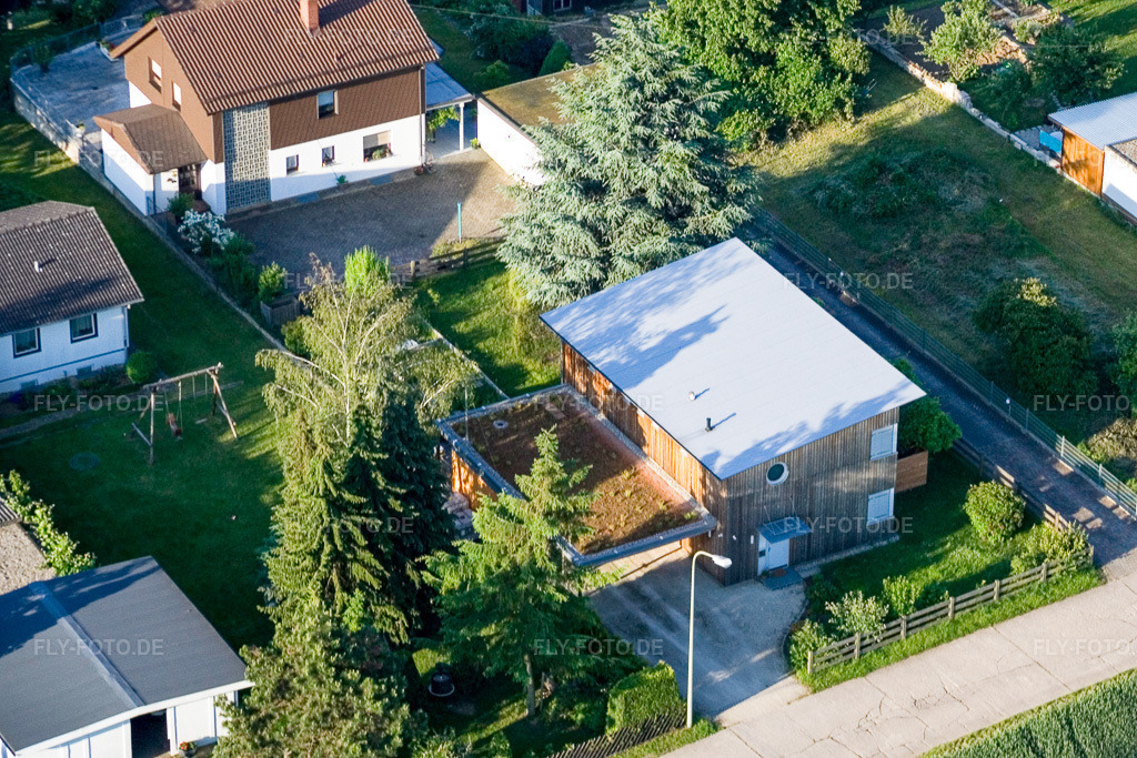 Luftbild: Speyerstr im Ortsteil Schaidt in Wörth im Bundesland Rheinland-Pfalz in Deutschland. Foto: IMG_2731.jpg vom 11.06.2006 durch Werner Riehm/FLY-FOTO.de