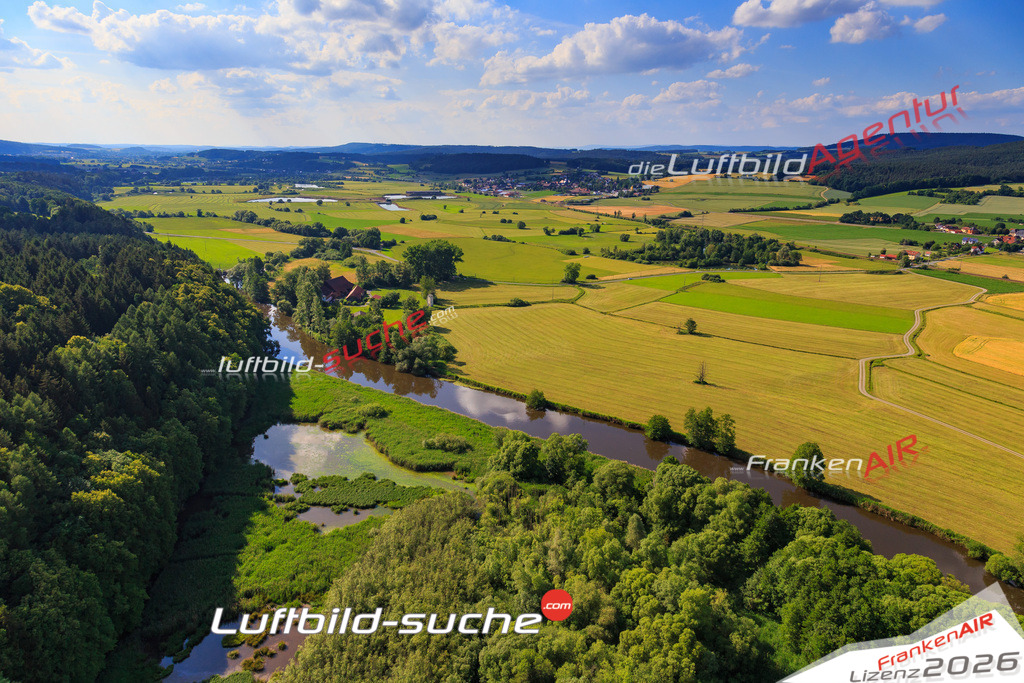 Luftbild von Motschenbach Mainleus - Luftaufnahme wurde 2015 von https://frankenair.de mittels Flugzeug (keine Drohne) erstellt - die Geschenkidee