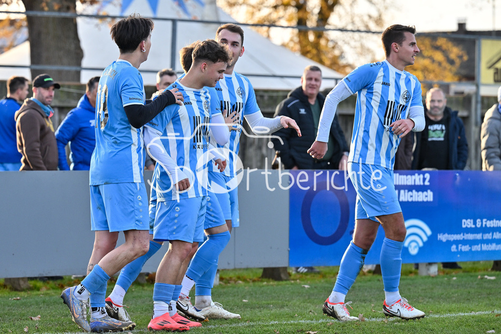 BC Aichach - BC Adelzhausen | Jubel nach 1-1