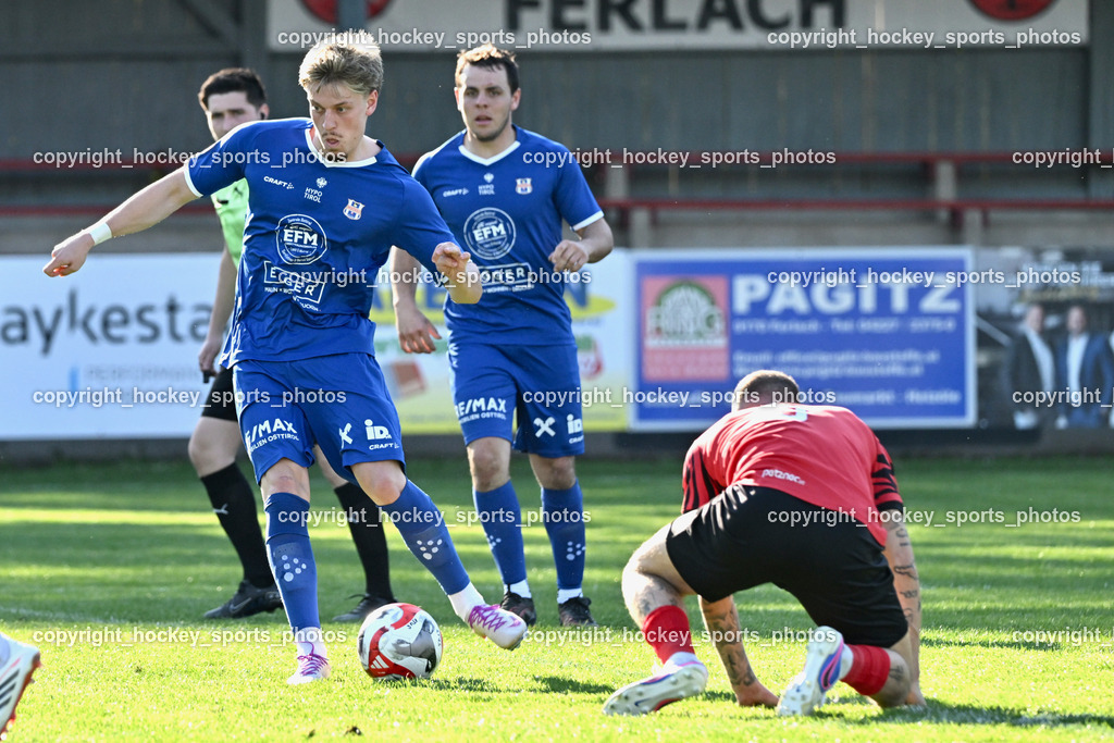 ATUS Ferlach vs. Union Matrei  | #10 Anton Steiner Union Matrei, #6 Jonas Wibmer Union Matrei,  ATUS Ferlach vs. Union Matrei , ATUS Ferlach vs. Union Matrei  am 11.04.2026 in Rothenthurn (Sportplatz Rothenthurn), Austria, (Photo by Bernd Stefan)