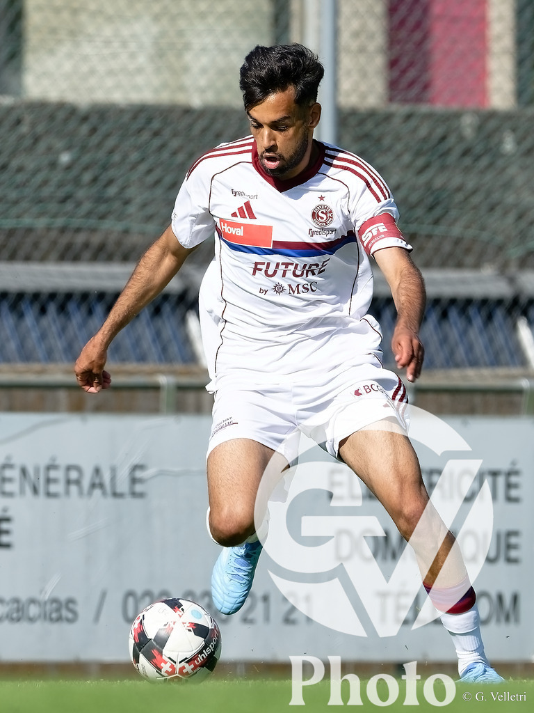 Lancy FC  v Servette FC M-21  - 1ere ligue Classic  | Geneva, Switzerland - April 25 : during the 1ere ligue Classic  match between Lancy FC  and Servette FC M-21  at Stade de Marignac on April 25 , 2026 in Geneva, Switzerland.
