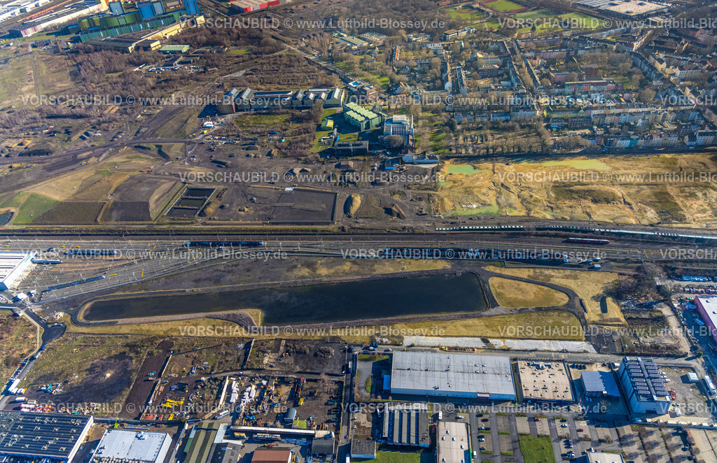 Dortmund230200037 | Luftbild des Hoesch-Areals der ehemaligen Westfalenhütte mit dem Hoeschmuseum und dem zukünftigen Park und Wohngebieten, Dortmund, Ruhrgebiet, Nordrhein-Westfalen, Deutschland