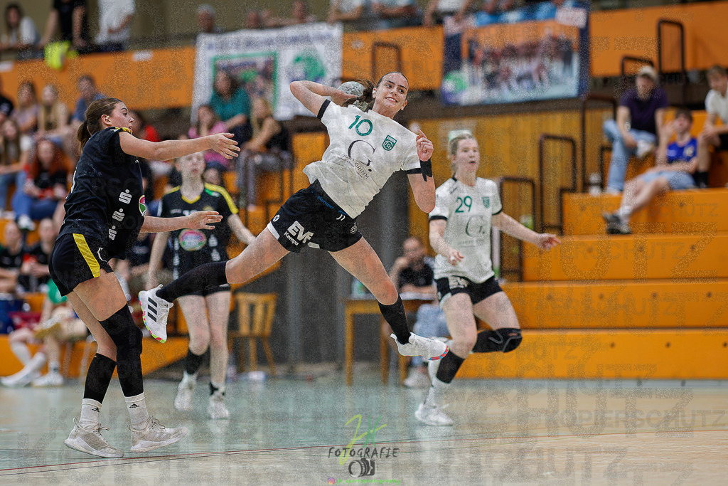 Quali-Turnier JBL wJA; Frisch Auf Göppingen - HC Rödertal | Quali-Turnier JBL wJA; Frisch Auf Göppingen - HC Rödertal am 31.05.2025 in Oberkleen (Weidig-Halle)Photo © 2025 - Jörg Heinrich - Realisiert mit Pictrs.com