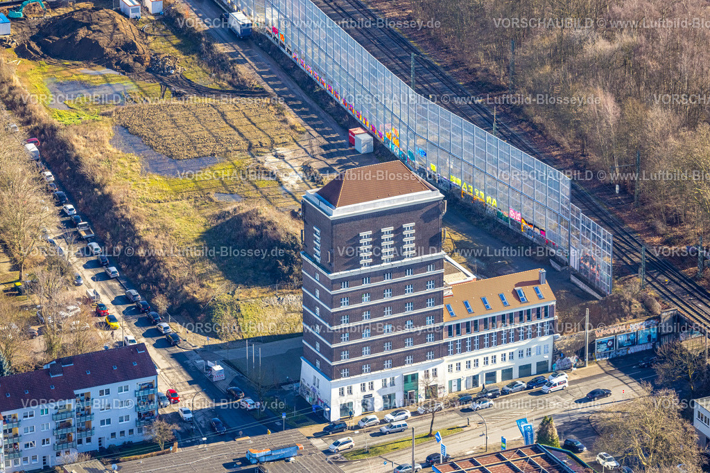 Dortmund260200055 | Luftbild, Wasserturm des Dortmunder Südbahnhofs des ehemaligen Bahnbetriebswerks Dortmund Süd, City, Dortmund, Ruhrgebiet, Nordrhein-Westfalen, Deutschland