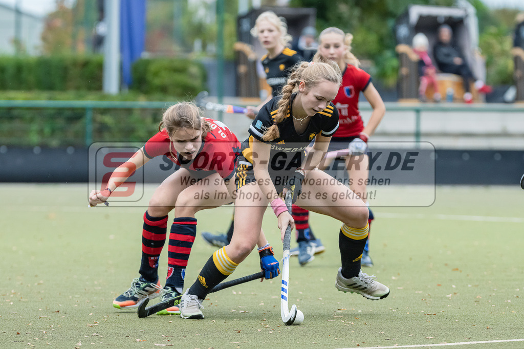 HK_20231022_105886 | Platz 3 Deutsche Meisterschaft Feld WU16 Berliner HC - Harvestehuder THC am 22.10.2023 DHC, Düsseldorf ,