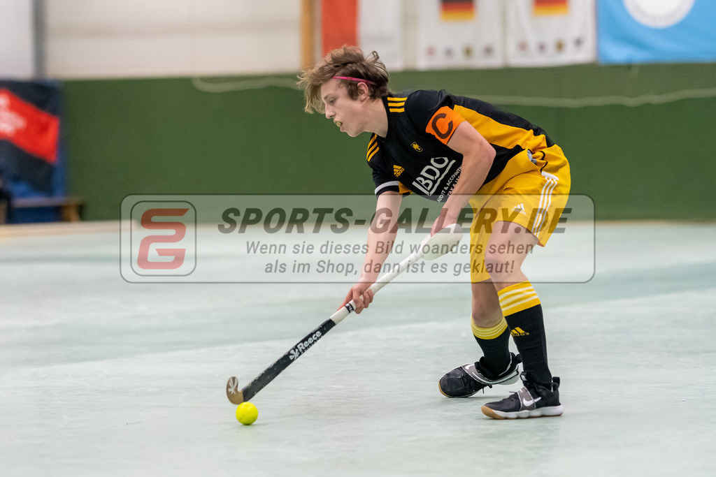 SFE_20230305_0020 | Deutsche Meisterschaft Männliche U16 Halle 2023 am 05.03.2023 in Köln (KTHC Stadion Rot-Weiss Köln Tennis and Hockey Club), Photo: Stephan Fehrmann 2022 (Sports-Gallery)