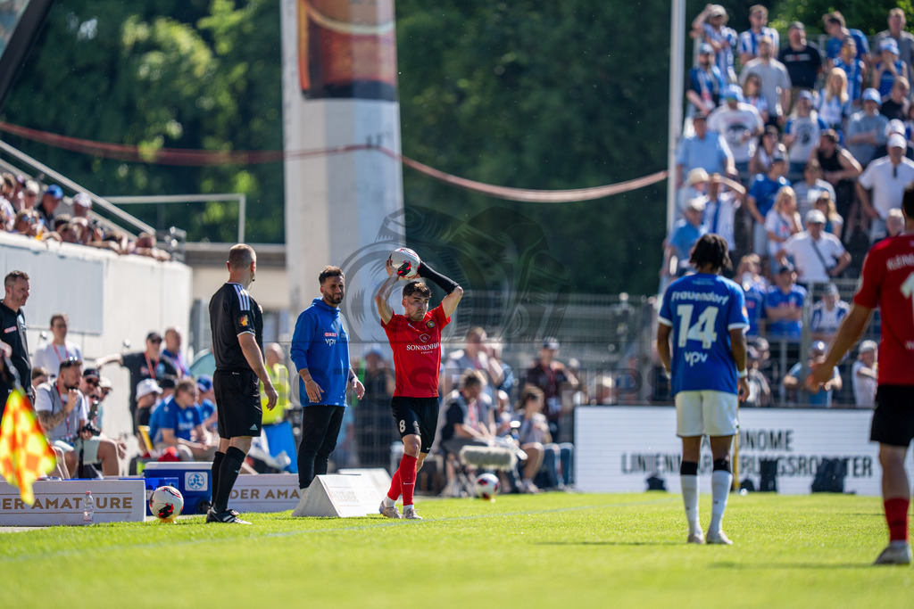 Stuttgarter Kickers vs. SG Sonnenhof Großaspach, Fussball, WFV-Pokal, Finale, 23.05.2026 | Elias Rahn (SG Sonnenhof Großaspach, #08),Stuttgarter Kickers vs. SG Sonnenhof Großaspach, Fussball, WFV-Pokal, Finale, 23.05.2026