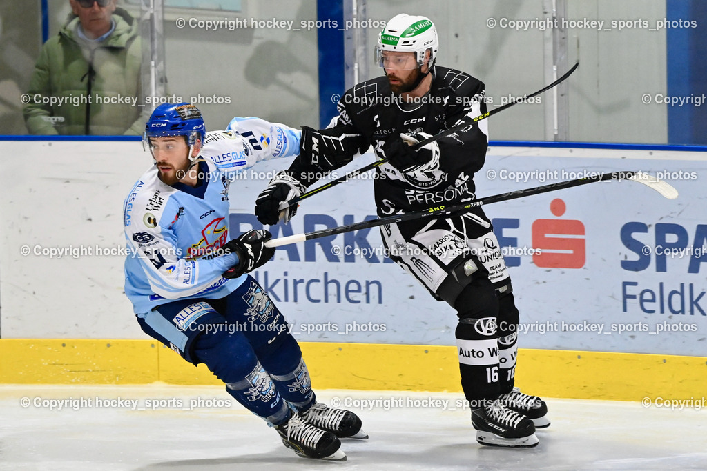 ESC Steindorf vs. SC Hohenems 11.3.2023 | #61 Friedrich Daniel, #16 Spannring Stefan
