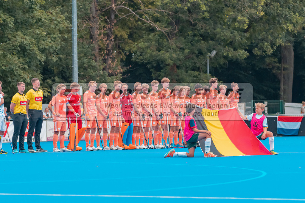 HK_20230715_102209 | Euro Hockey MU18 SF1 Belgium vs Netherlands  Championship Girls &amp; Boys am 15.7.2023 CHTC , Krefeld ,