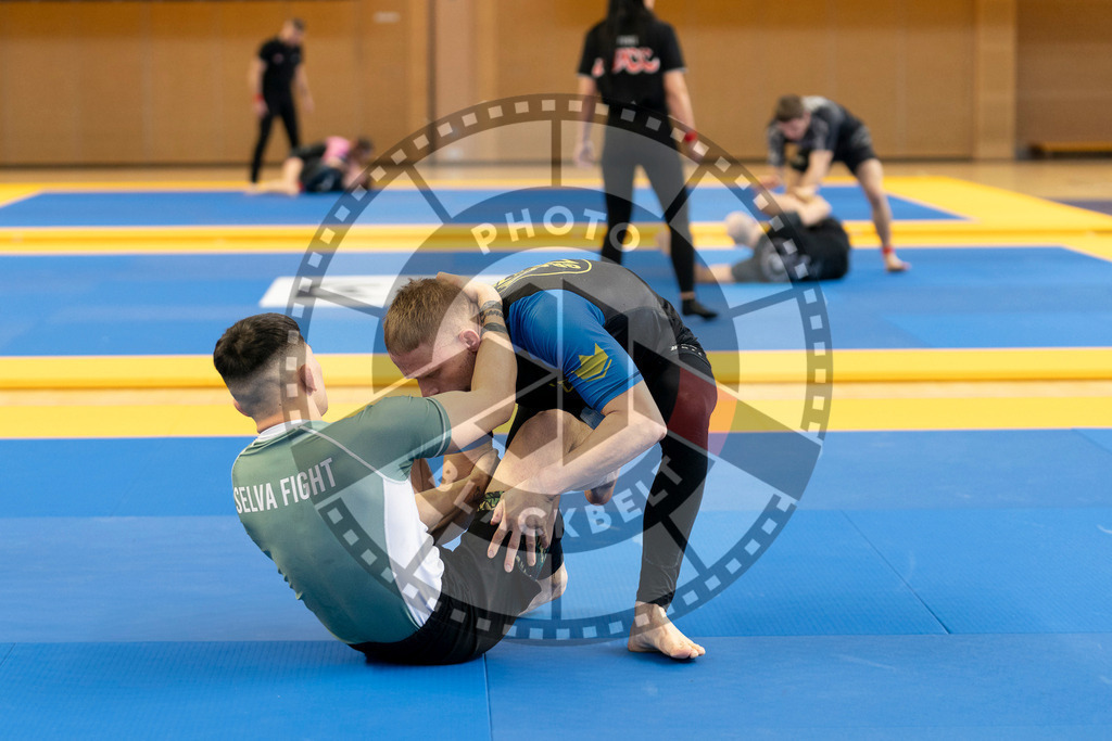 20240316PBB0266 | Athletes compete during the ADCC Eastern European Open grappling Competition in Poznan, Poland, on March 16, 2024.