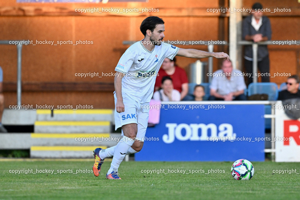 SAK vs. SC St. Veit | #20 Marko Huc SAK, SAK vs. SC St. Veit, SAK vs. SC St. Veit am 19.09.2025 in Klagenfurt (Sportpark Welzenegg), Austria, (Photo by Bernd Stefan)