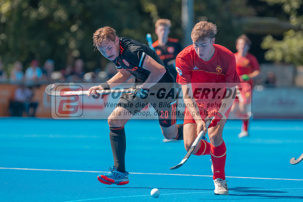 HK_20230711_101285 | Euro Hockey MU18 Spain vs Netherlands Championship Girls &amp; Boys am 11.7.2023 CHTC , Krefeld ,
