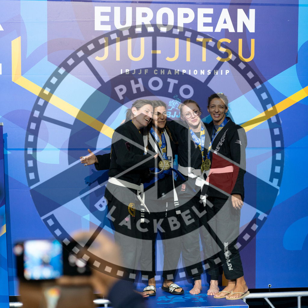 20240119PBB3441 | Fighters compete during the IBJJF European Championship in Paris, France, on January 19, 2024.