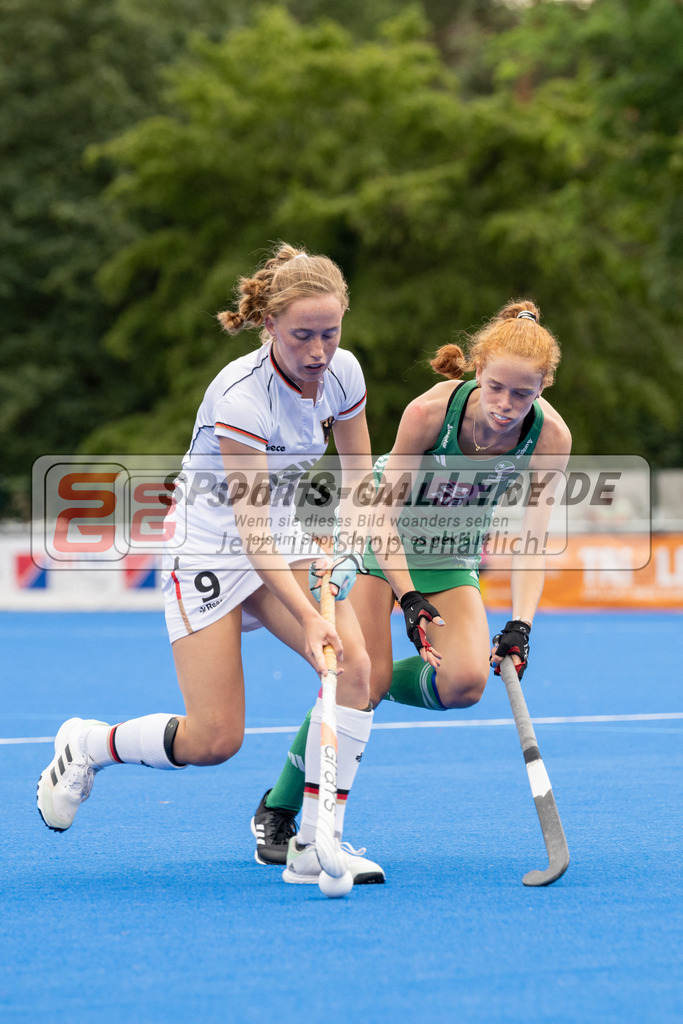 SFE_20230713_0027 | EuroHockey EM U18 Girls Germany vs Ireland am 13.07.2023 in Krefeld (Gerd-Wellen-Hockeyanlage), Photo: Stephan Fehrmann 2023 (Sports-Gallery)