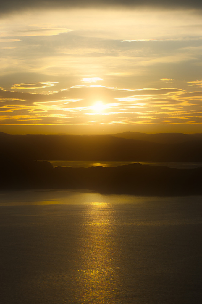 Sonnenuntergang über den Fjorden | Landschaftsbilder-MV - Realisiert mit Pictrs.com